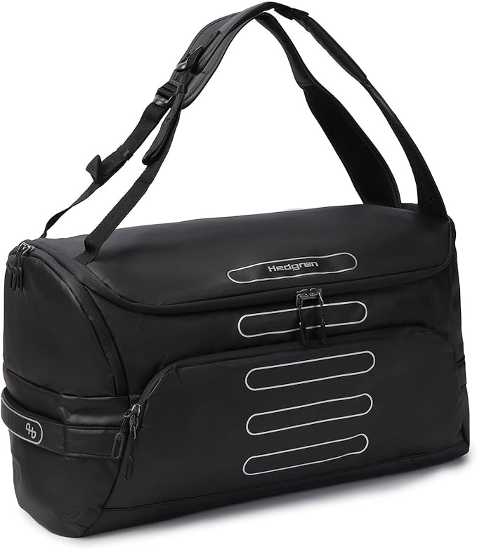 Hedgren Sojourn Duffle/Backpack Cabin Size + RFID Black HCMBP11 - Rainbow Bags