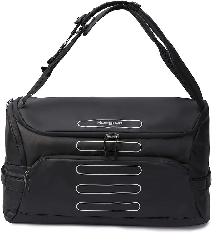 Hedgren Sojourn Duffle/Backpack Cabin Size + RFID Black HCMBP11 - Rainbow Bags