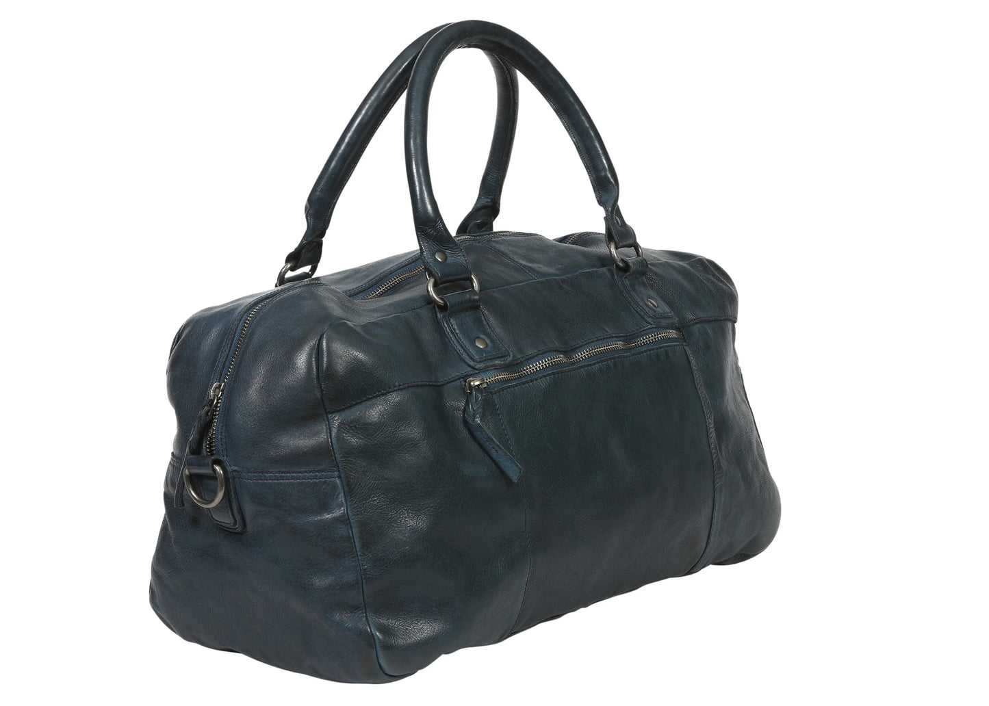 Modapelle 6385 cow hide leather overnight bag