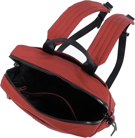 Hedgren AKIRA 14" Laptop Backpack M in Dahlia Red - Rainbow Bags