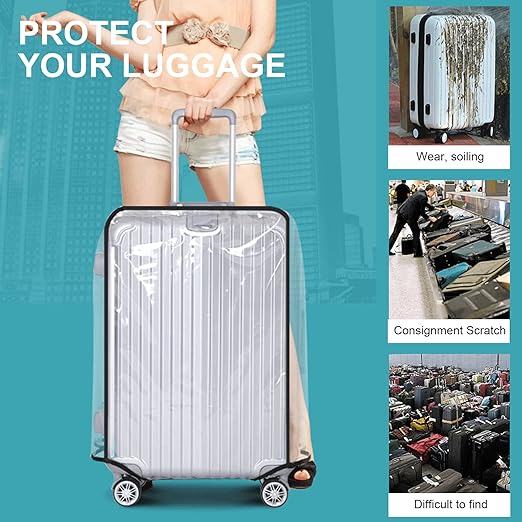 TOSCA CLEAR LUGGAGE COVER