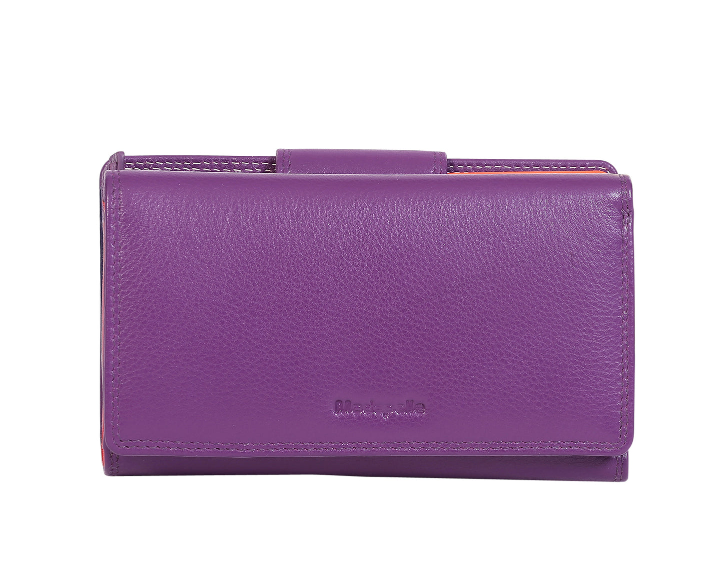 Modapelle Ladies RFID LEATHER MULTI COLOURED WALLET 7332