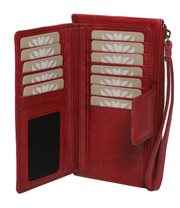 Modapelle Ladies Leather RFID Wallet Style 7655 - Rainbow Bags