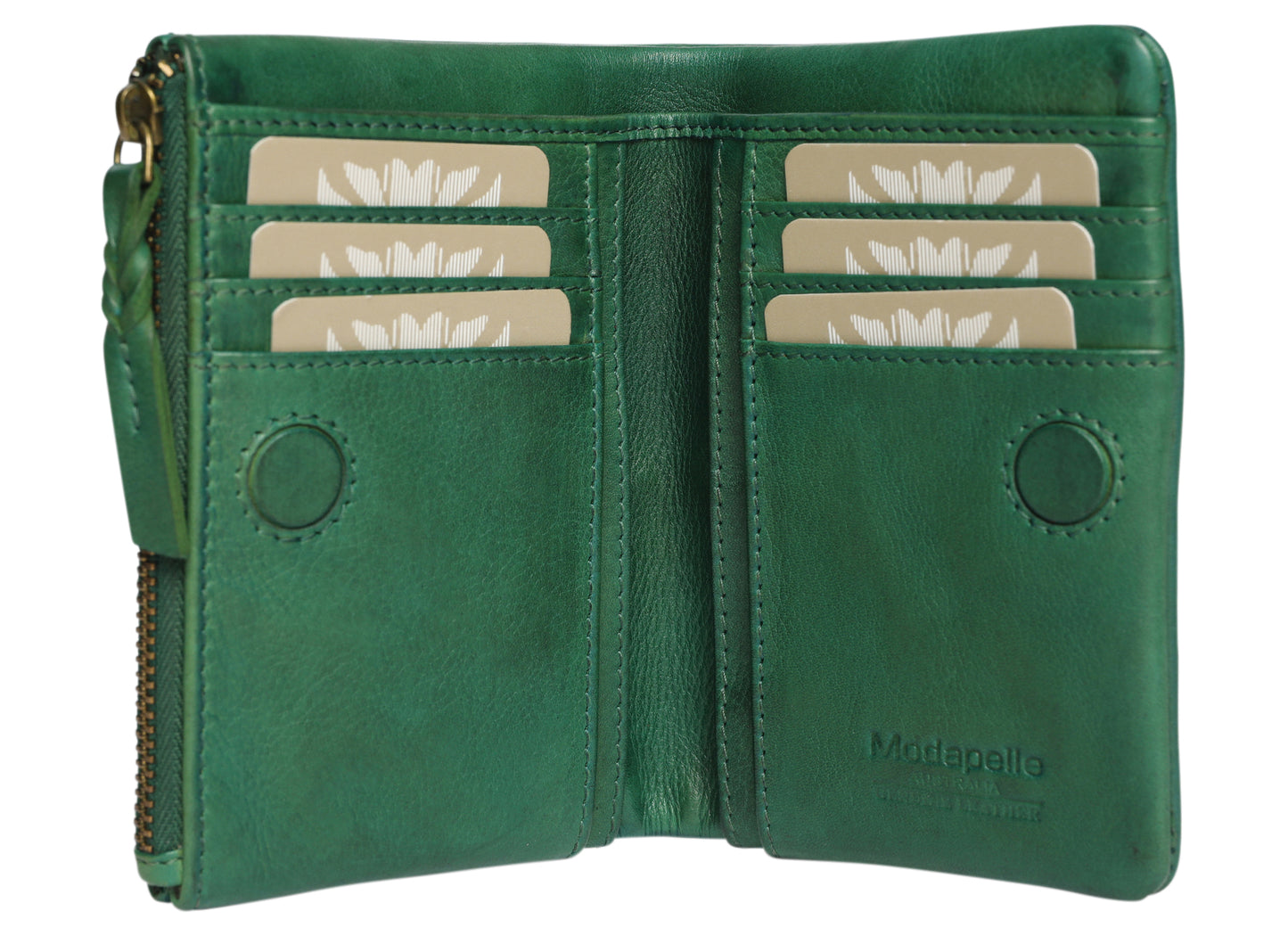 Modapelle - Ladies Leather Wallet Style 7872 - Rainbow Bags