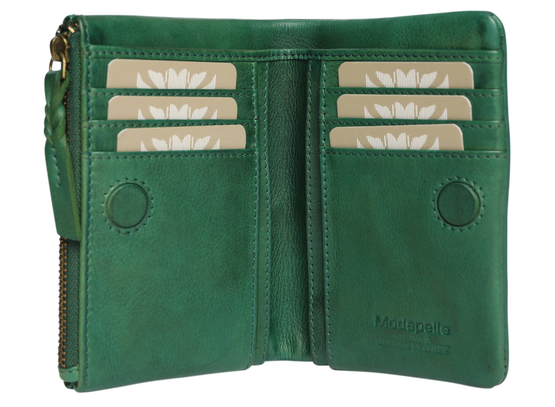 Modapelle - Ladies Leather Wallet Style 7872 - Rainbow Bags