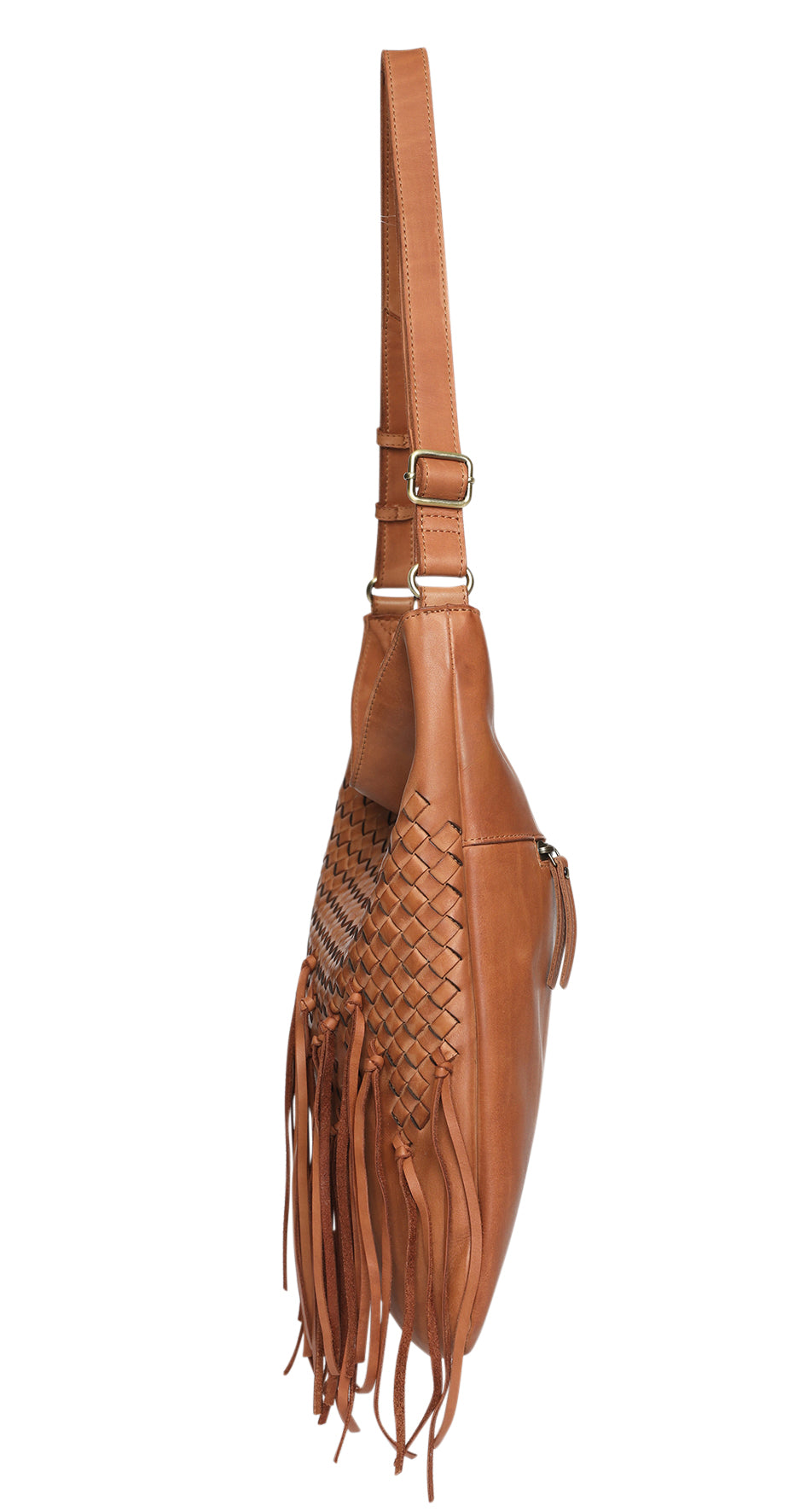 Modapelle Ladies Leather Shoulder/Cross Body Style 7897 Tan