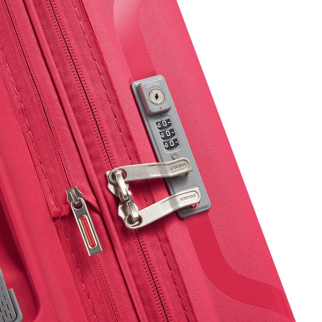 DELSEY - حقيبة ديلسي كلافيل الدوارة ذات الجوانب الصلبة المتوسطة مقاس 76 سم