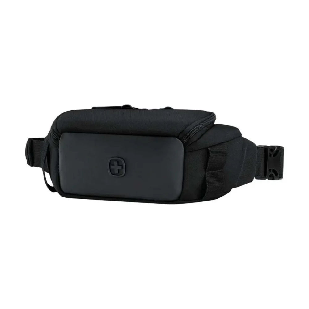 Wenger UrbanOne Sling Bag Recycled PET Polyester Smartphone Holder Black 653892