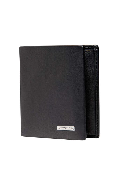 Samsonite DLX LEATHER WALLETS SLIMLINE WITH COIN 3CC
