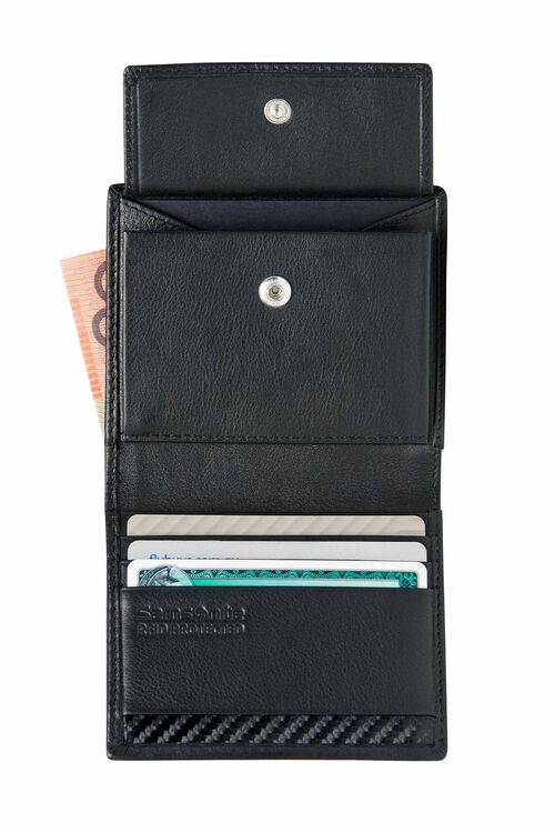 新秀丽 DLX 纤薄皮革钱包（3CC） 