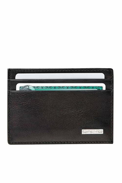 Samsonite - DLX LEATHER WALLETS CARD AND NOTE HOLDER 4CC 91523 - Rainbow Bags