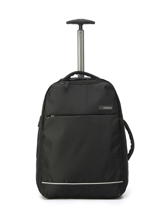 TOSCA SO-LITE TROLLEY BACKPACK - BLACK