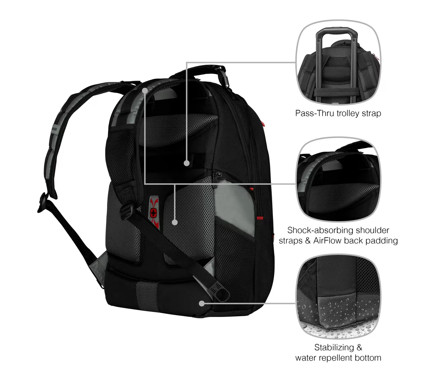 Wenger Pegasus 600639 17'' Laptop Backpack