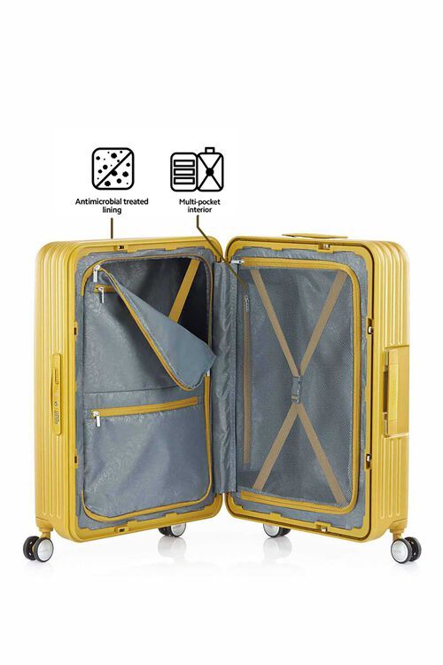 American Tourister - LOCKATION Spinner Luggage Medium (65 cm) - rainbowbags