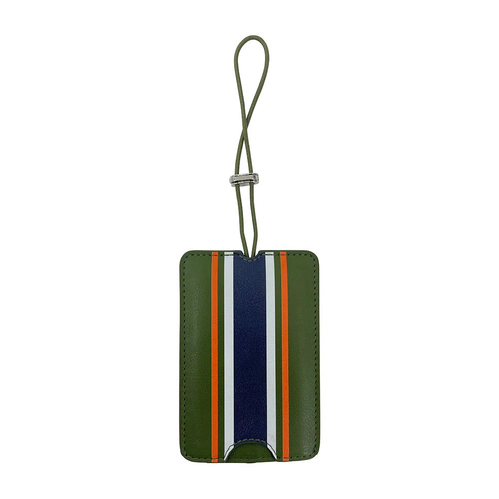 Annabel Trends-Stripe Luggage Tag - rainbowbags