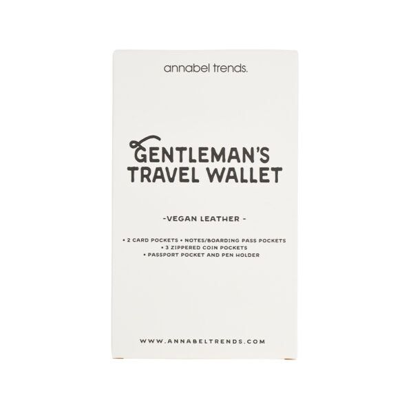 Annabel Trends Gentlemans Travel Wallet - rainbowbags