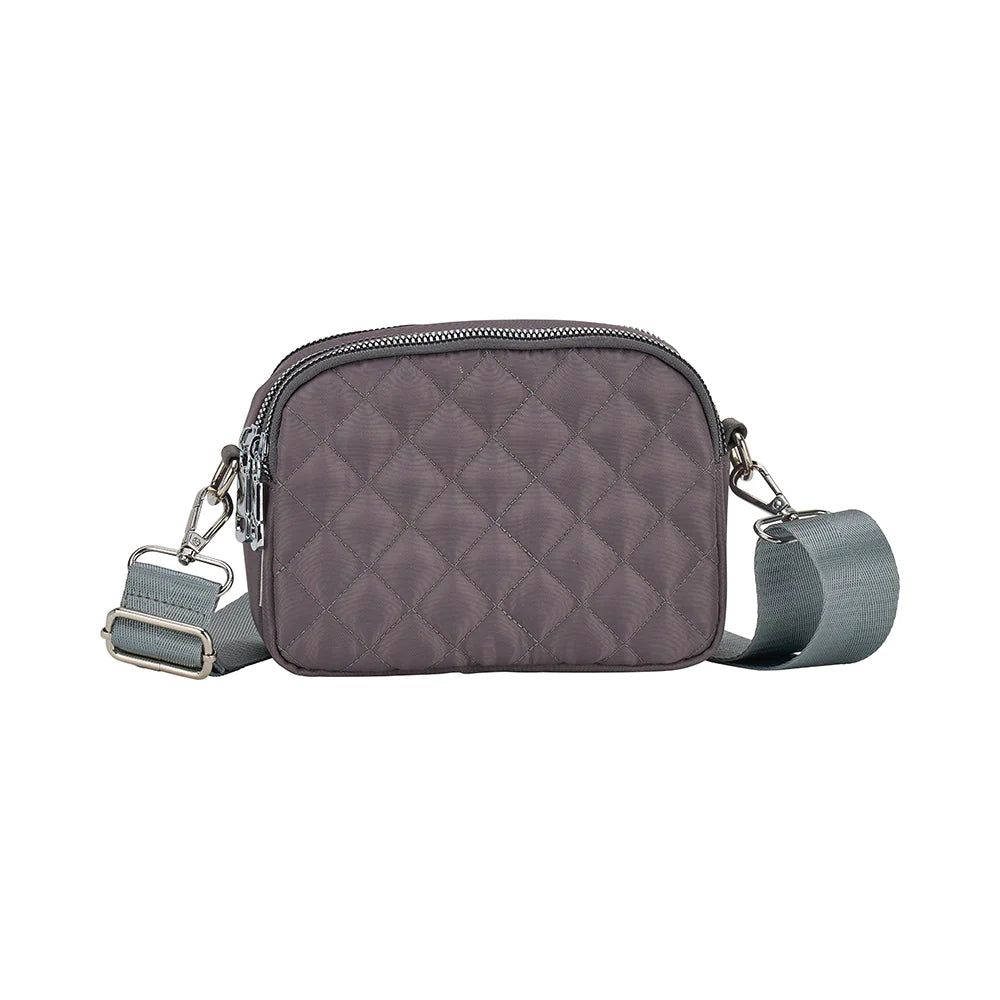 Annabel Trends Travel Quilted 3 Zip Bag - rainbowbags