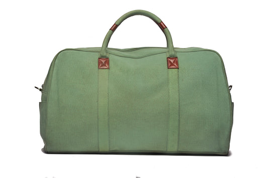 Oran - Canvas & Leather Travel Bag - Evan