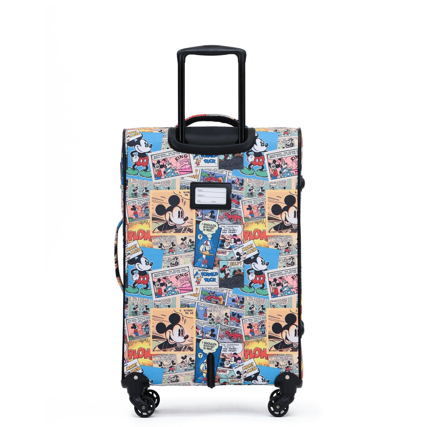 Disney - Dis022 Comic 25in Medium 4 Wheel Soft Suitcase