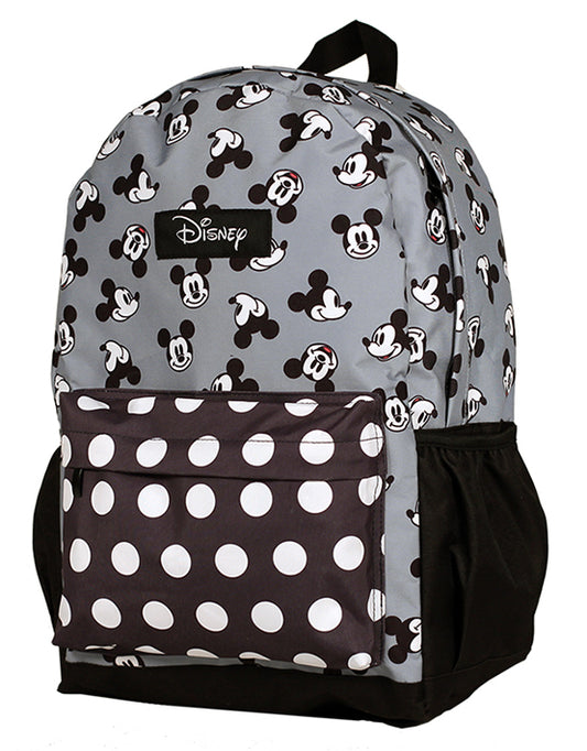DISNEY MICKEY MOUSE GREY BACKPACK