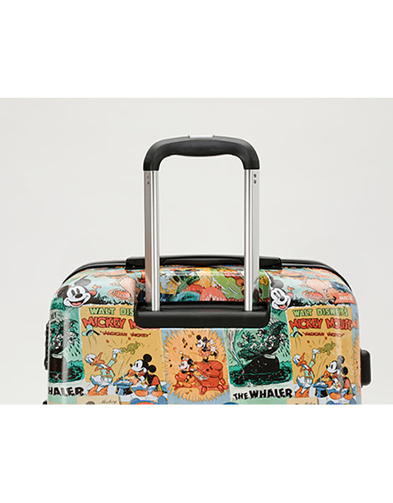 DISNEY MICKEY COMIC Small Carry-on Hard 4wheels Suitcase