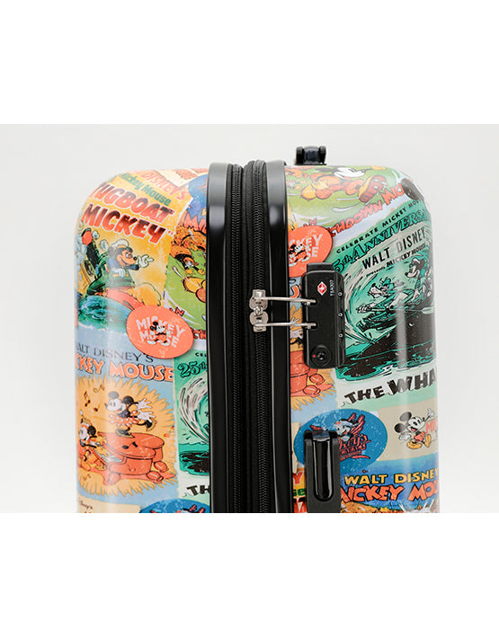 DISNEY MICKEY COMIC Medium Hard 4wheels Suitcase