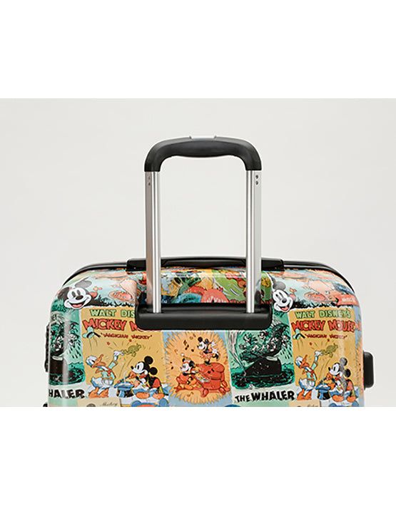 DISNEY MICKEY COMIC Large Hard 4wheels Suitcase - rainbowbags