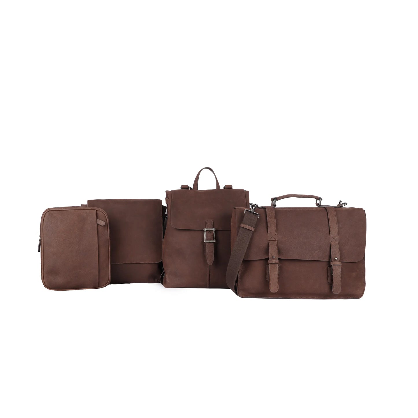 Rugged Hide - RH-2547 Agra Small leather satchel - Rainbow Bags