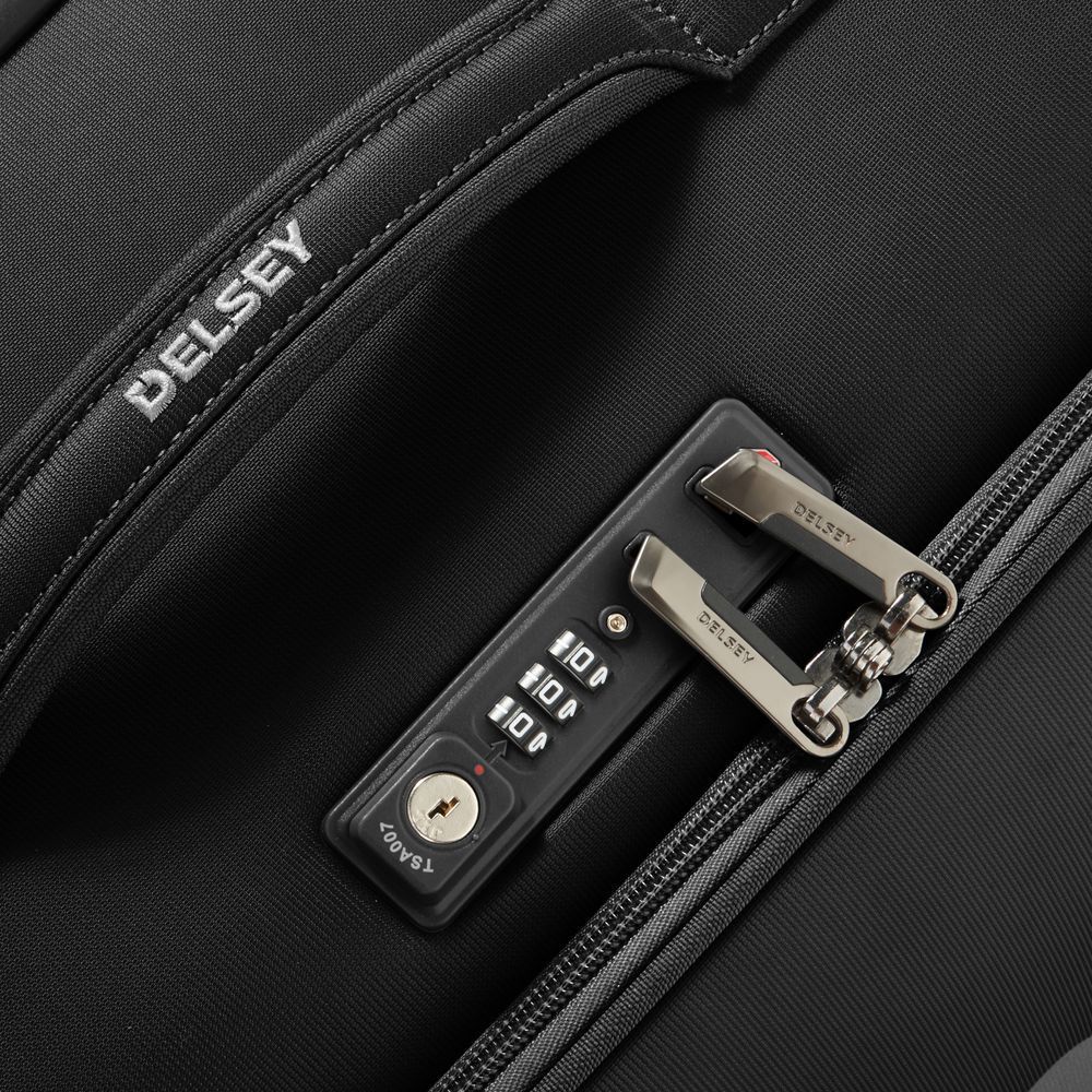 Delsey BROCHANT 2.0 Softsided Luggage Sets Black Rainbow Bags