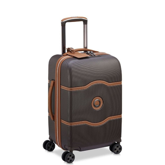 Delsey Chatelet Air 2.0 55cm Carry On Luggage - Brown - rainbowbags