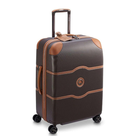 Delsey Chatelet Air 2.0 66cm Medium Luggage - Brown - rainbowbags