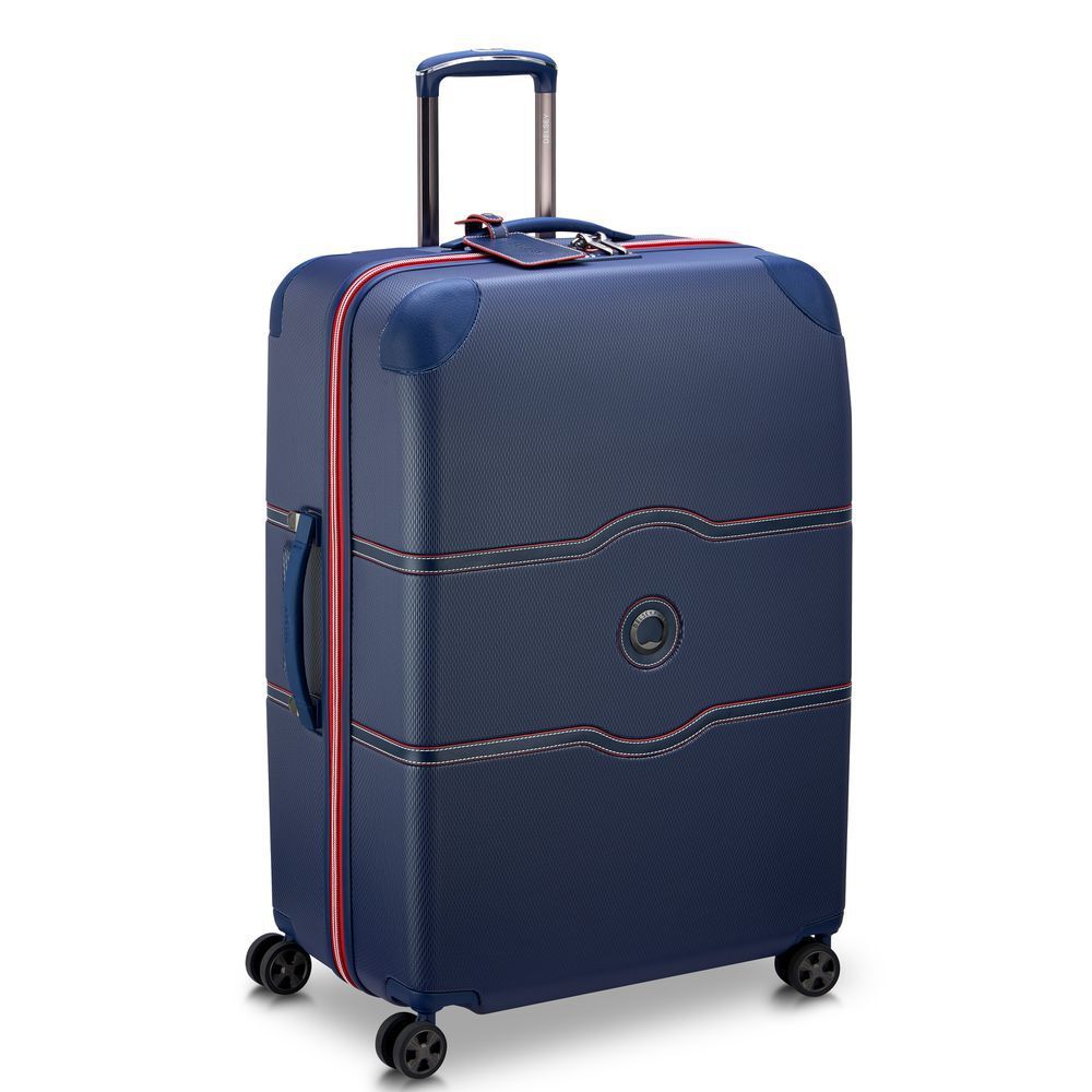 Delsey Chatelet Air 2.0 76cm Large Luggage - Blue - rainbowbags