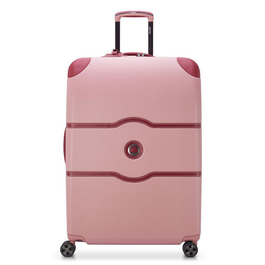 Delsey Chatelet Air 2.0 76cm Large Luggage - Pink - rainbowbags