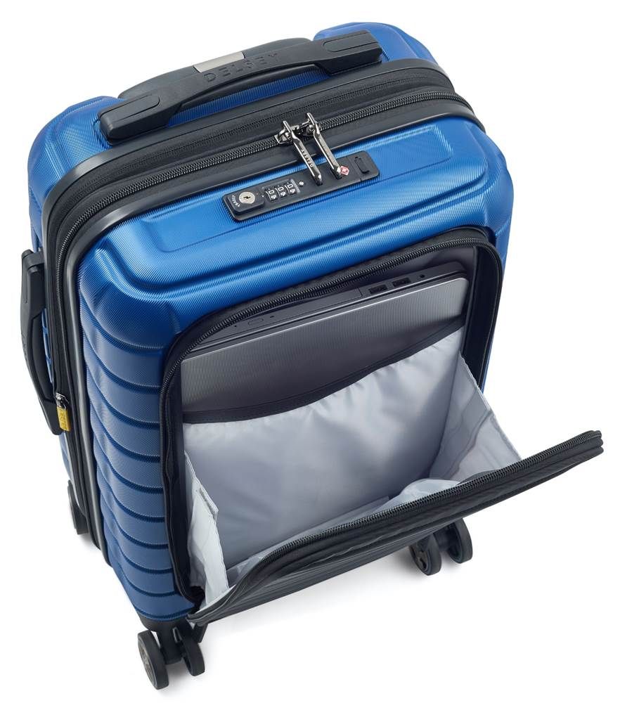 Delsey Shadow 5.0 - 55 cm 15" Laptop Front Loader Cabin Luggage - rainbowbags