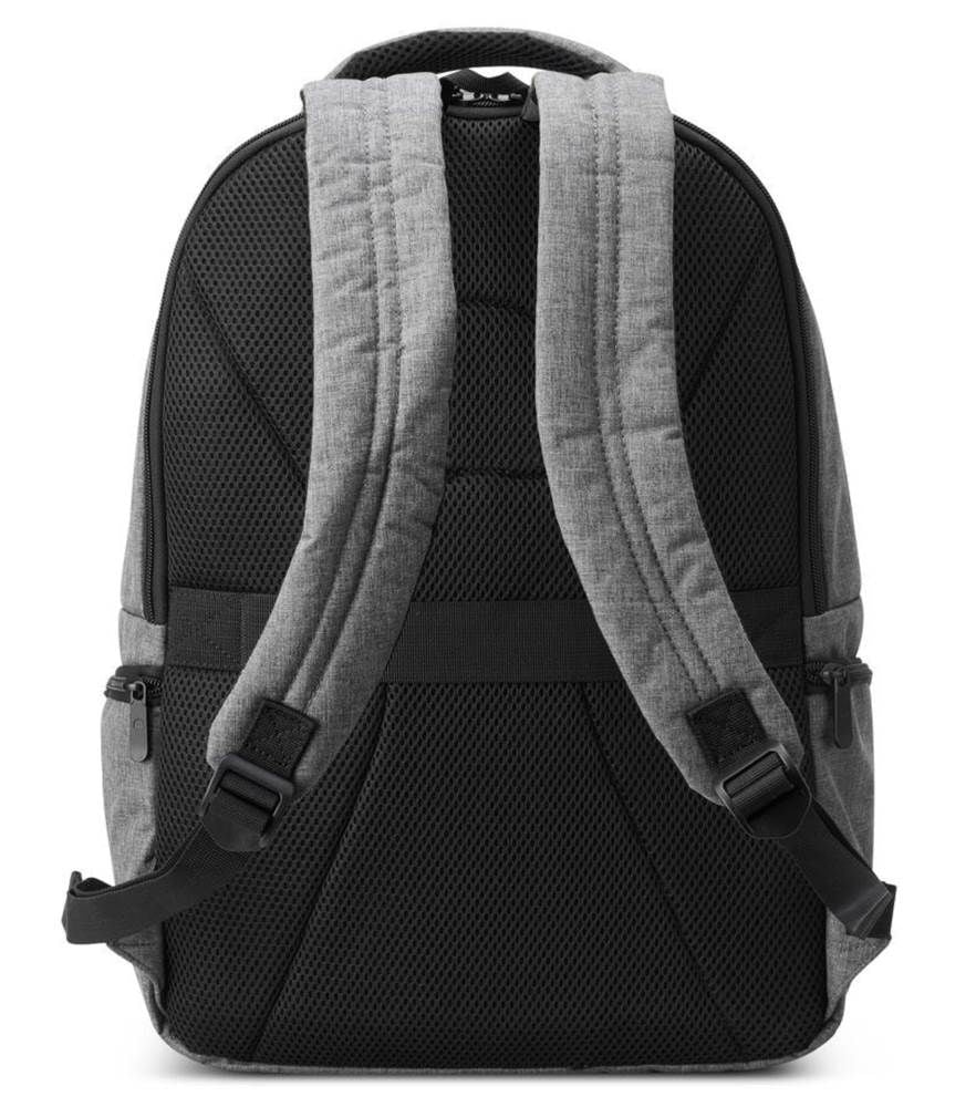 Delsey Voyager 15.6" Laptop Backpack - Grey - rainbowbags