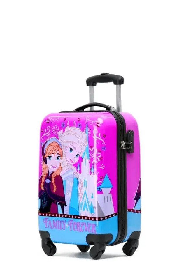 Disney Frozen Carry On Hardcase Trolley case - Pink - rainbowbags