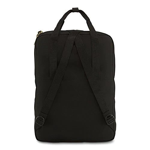 JANSPORT - MARLEY BACKPACK BLACK/GOLD - rainbowbags