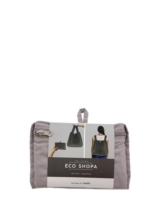 Gabee - Recycled Polyester ECO SHOPA Convertible tote Bag & Backpack - rainbowbags