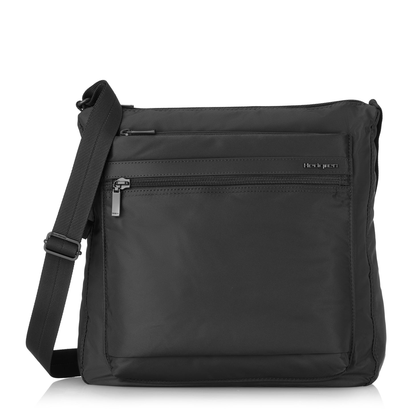 HEDGREN FANZINE Shoulder/Crossover Bag RFID - Black - Rainbow Bags