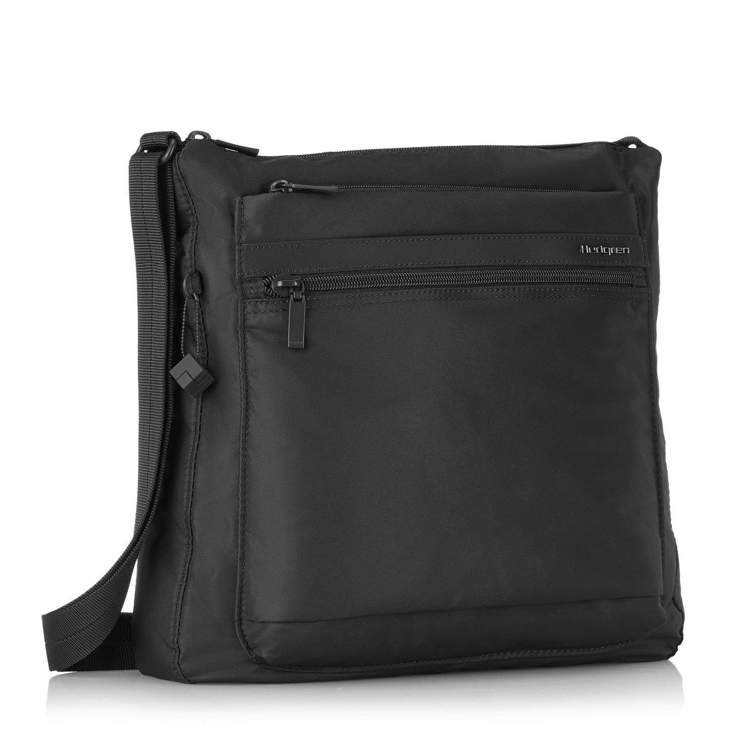 HEDGREN FANZINE Shoulder/Crossover Bag RFID - Black - Rainbow Bags