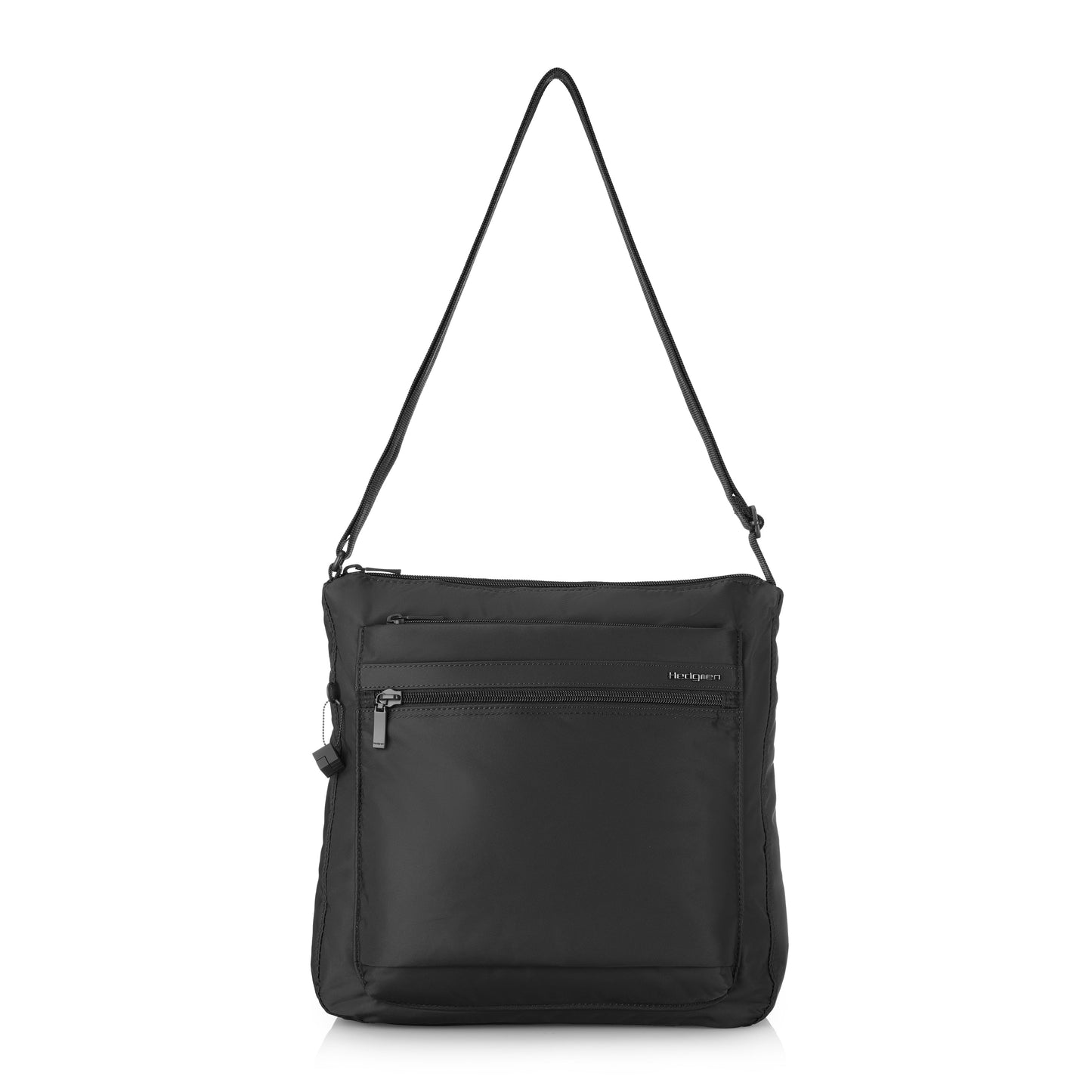 HEDGREN FANZINE Shoulder/Crossover Bag RFID - Black - Rainbow Bags