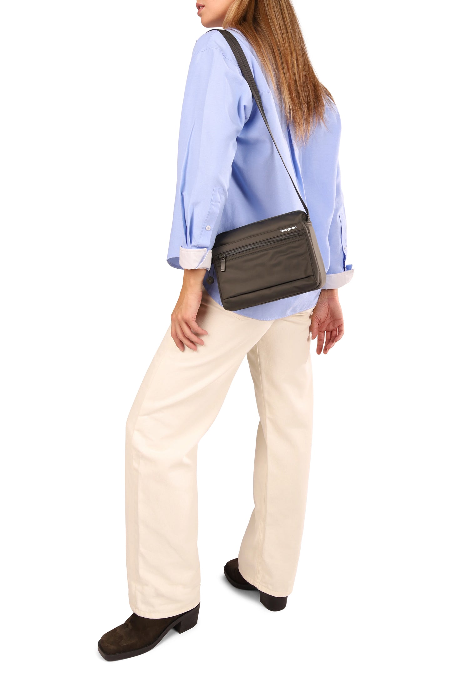 Hedgren EYE NEO Crossbody Bag with RFID Pocket in Dahlia Red - Rainbow Bags