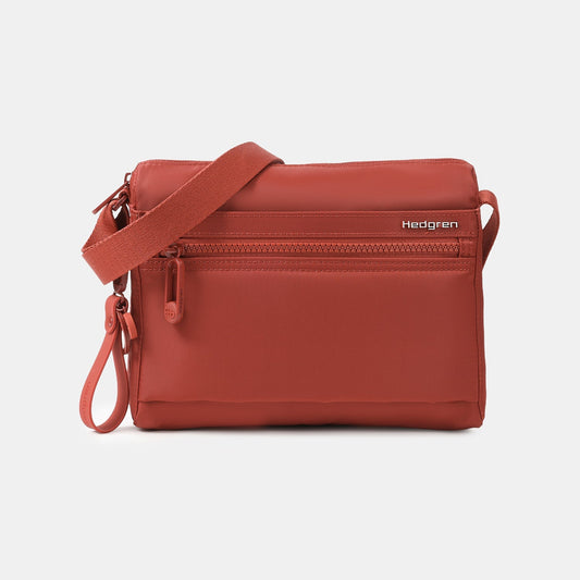 Hedgren EYE NEO Crossbody Bag with RFID Pocket in Dahlia Red - Rainbow Bags