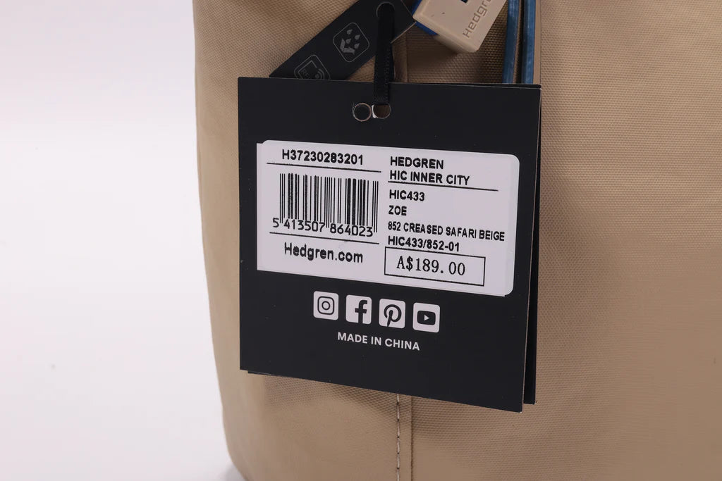 Hedgren HIC433 ZOE Medium Tote Bag with RFID