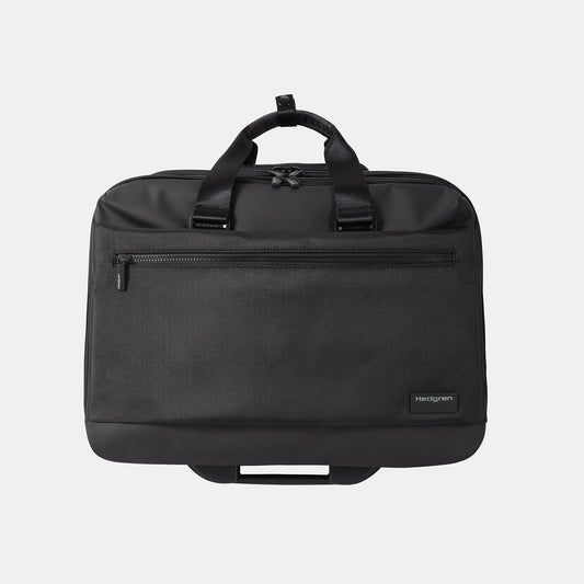 Hedgren CARD Business Rolling Laptop Bag in Black