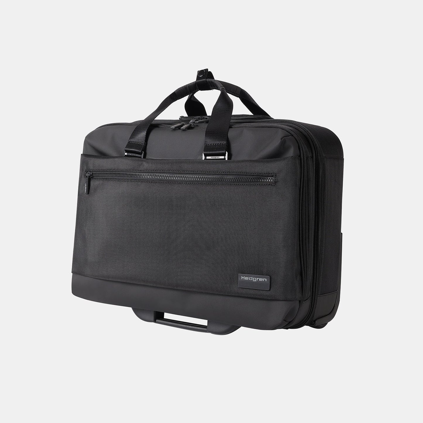 Hedgren CARD Business Rolling Laptop Bag in Black