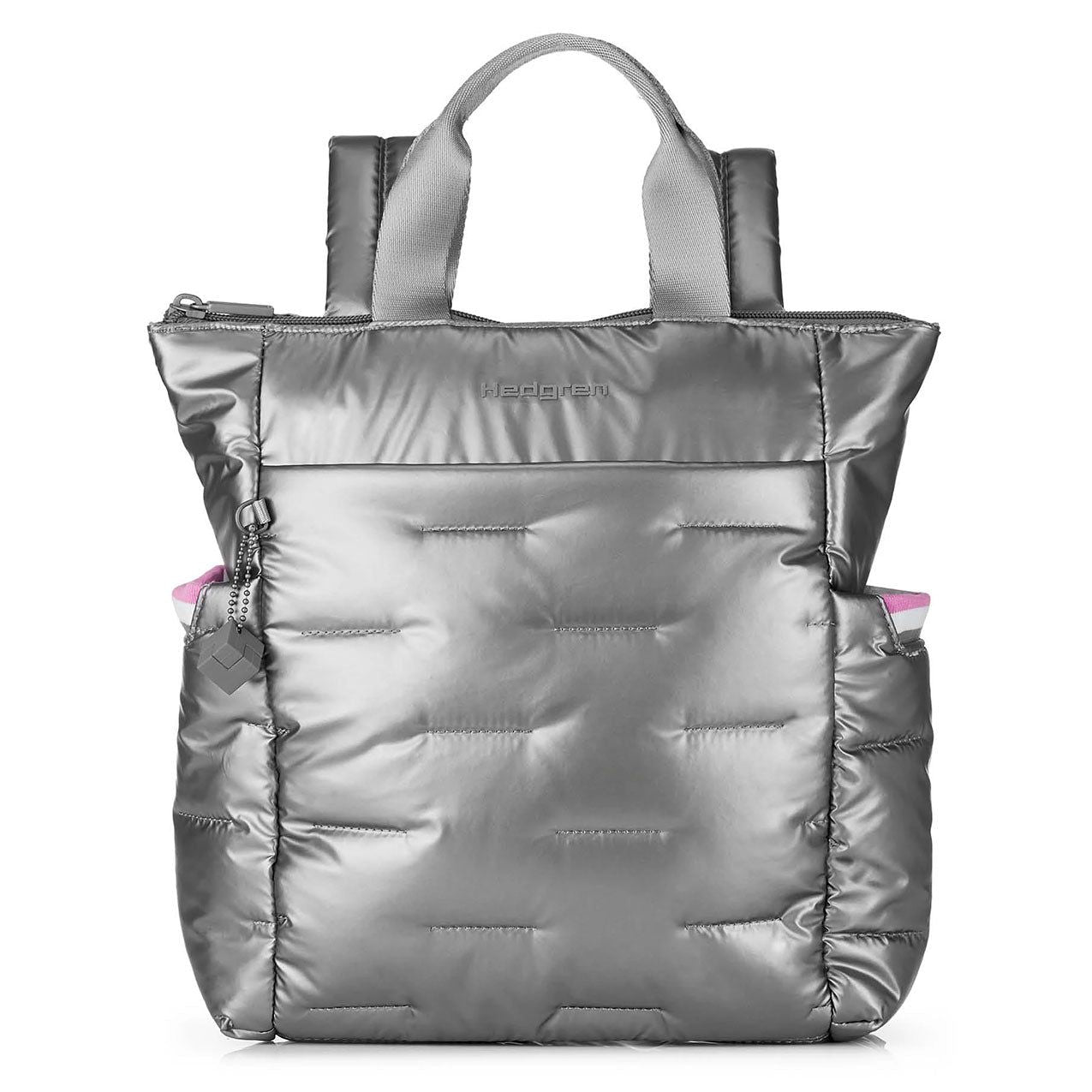 Hedgren Comfy Backpack - Silver - rainbowbags