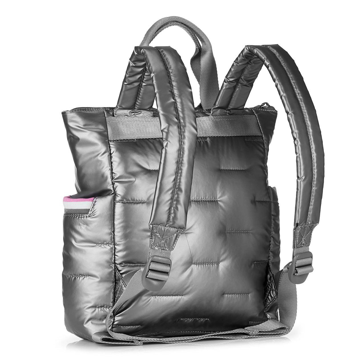 Hedgren Comfy Backpack - Silver - rainbowbags