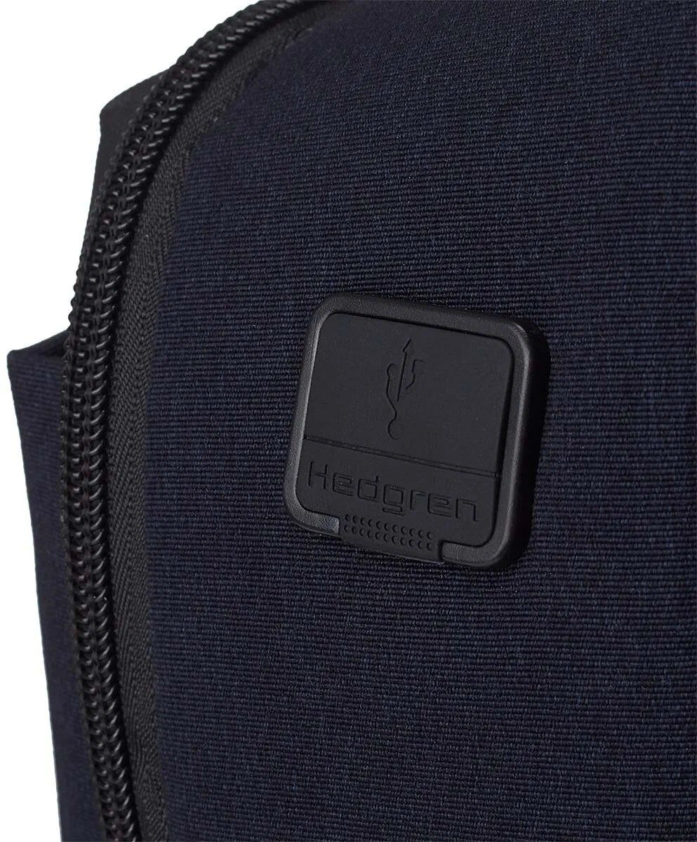 Hedgren DRIVE 14.1" Laptop Backpack with RFID - Stylish Grey - rainbowbags