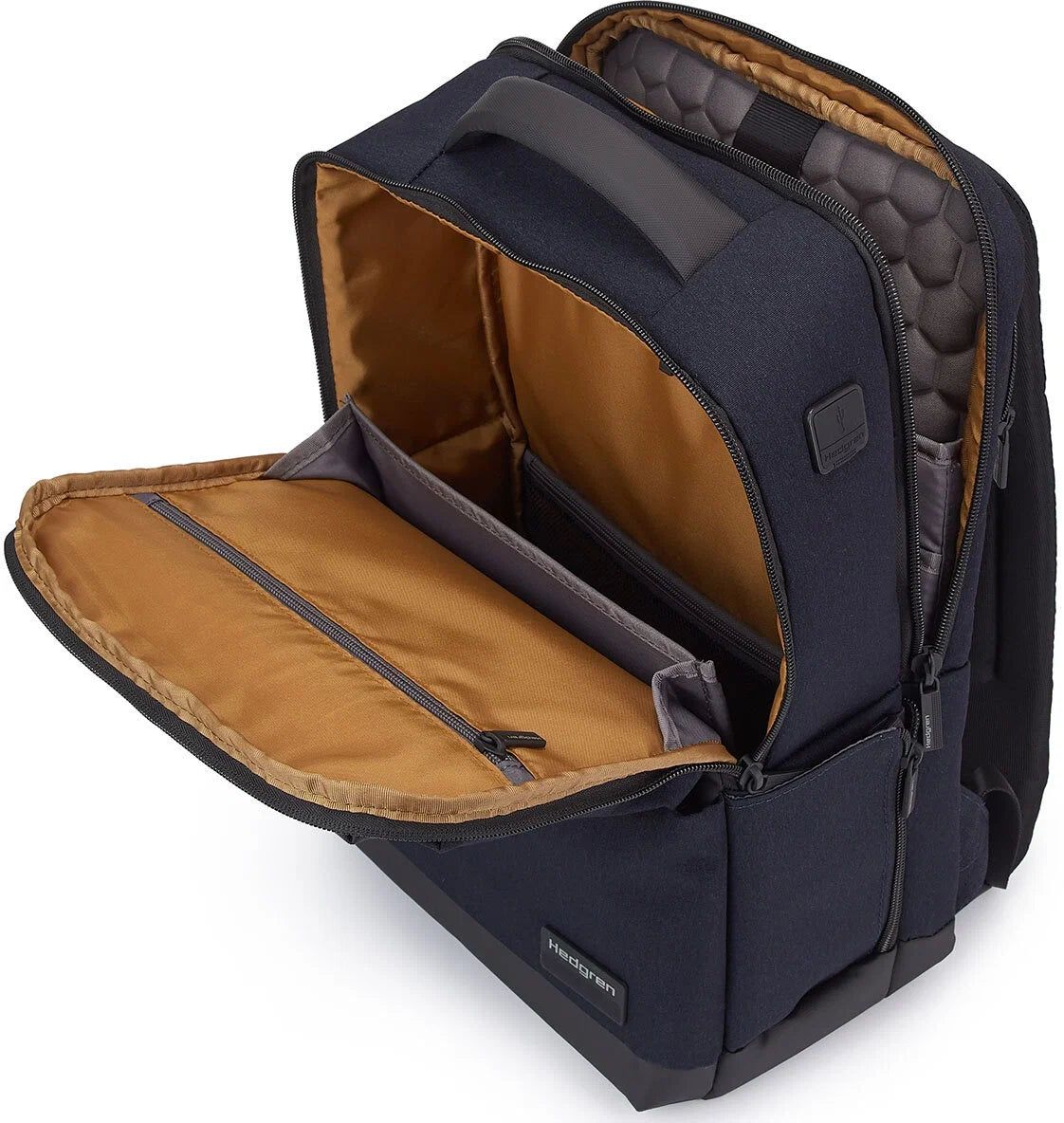 Hedgren DRIVE 14.1" Laptop Backpack with RFID - Stylish Grey - rainbowbags